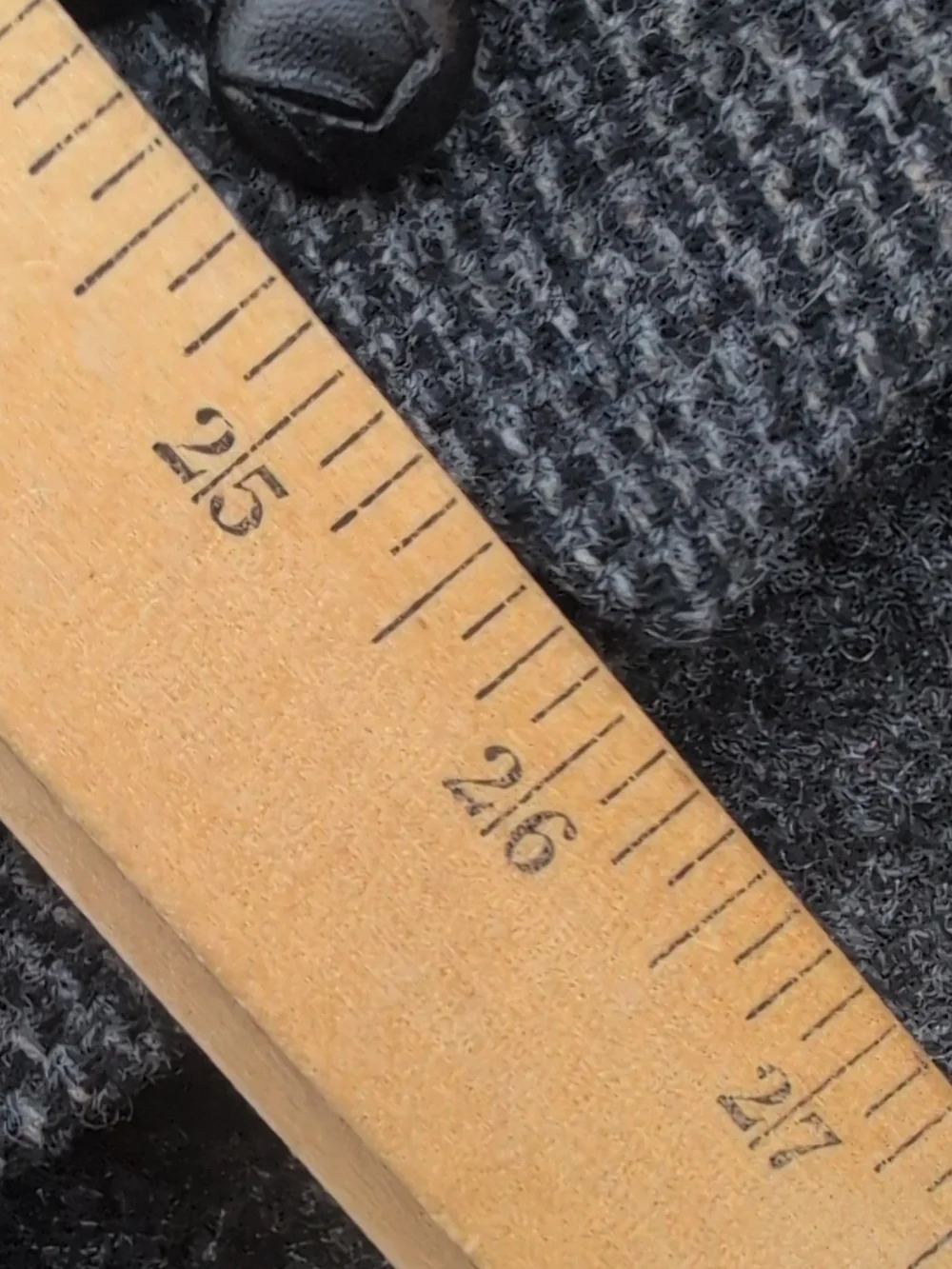 Vtg Pendleton Jacket 44L Gray Tweed Wool Western Elbow Patches Sawtooth USA